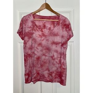 VS Pink Tie Dye Tee